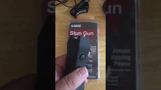 Sabre Stun gun S1005 self defense review it really can cause pain [upl. by Ulda]