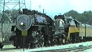 Southern Pacific 1992 steam on the Coast Line 2472 and 4449 [upl. by Shaefer]