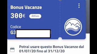 Bonus Vacanze in pochi minuti  come ottenerlo tramite app IO [upl. by Moises894]