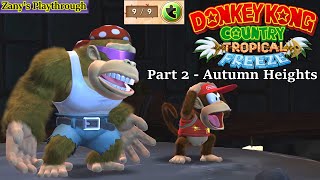 Donkey Kong Country Tropical Freeze Puzzle Piece Playthrough Part 2 [upl. by Casilda]