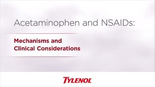 Acetaminophen amp NSAID Differences  TYLENOL® Professional [upl. by Hersh800]