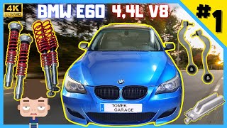 BMW E60 44L V8 N62B44  Naprawiamy Naprawiamy i Końca Nie Widać 😰😰😰Część 1 [upl. by Ibrek547]