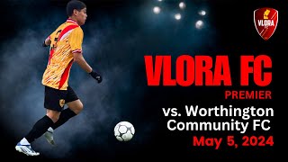 Vlora FC vs Worthington Community FC [upl. by Fogg]