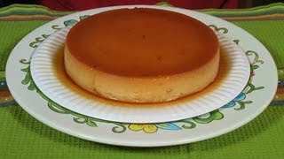 Nydias Flan De Coco  Coconut Flan  Bilingual video [upl. by Nelo]