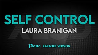 SELF CONTROL  Laura Branigan  Karaoke Version  Platinum Piano XL SD [upl. by Alessig]