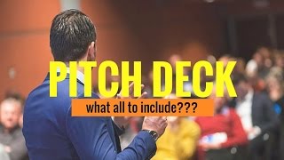 10 Slides To Include In Pitch Deck  Curated by CrispTalks [upl. by Etnahs]