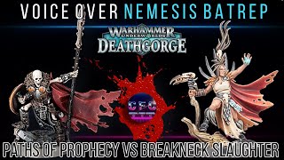 GODSWORN HUNT VS SEPULCHRAL GUARD  Nemesis Battle Report  Warhammer Underworlds Deathgorge [upl. by Marylynne]