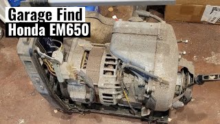 Found in Pieces  Old Honda EM650 Generator [upl. by Wulf]