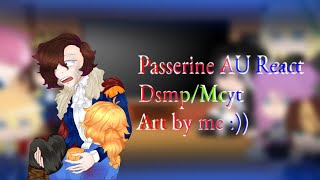 Passerine AU React  DsmpMcytSbi  Spoilers [upl. by Aynom]