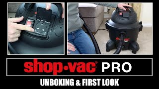 Shop Vac Pro Wet amp Dry Vacuum Cleaner amp Blower Unboxing amp First Look [upl. by Oguh]