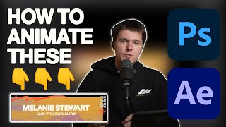 How I Animate Lower Thirds in After Effects [upl. by Ingraham]