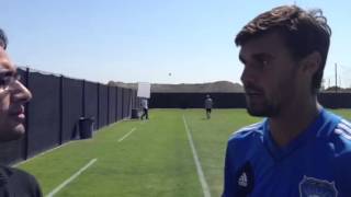 Chris Wondolowski Interview [upl. by Haugen]