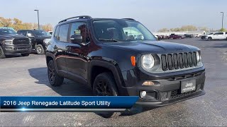 2016 Jeep Renegade Latitude Sport Utility Toledo Carleton Sylvania Temperance Petersburg Oregon [upl. by Ydnirb]