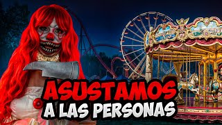 ALEXA DE PAYASA🤡😱ESPANTO a todos en el PARQUE DE DIVERCIONESUNJHORMANUNALAEXA [upl. by Yerffoj95]