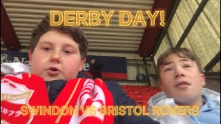 SWINDON VS BRISTOL ROVERS  LOCAL DERBY [upl. by Roanne18]