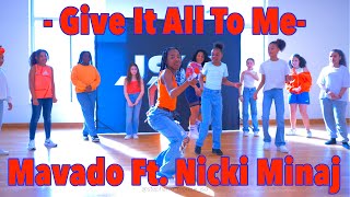 Mavado Feat Nicki Minaj  Give It All To Me  Dancehall Choreography by Stéphanie Moraux Rakotobe [upl. by Eugenides]