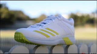 Adidas Adipower Vector Mid Cricket Shoes  Steel Spikes [upl. by Yentrac]