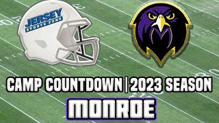 Monroe 2023 Football Preview  JSZ Camp Countdown [upl. by Zat]