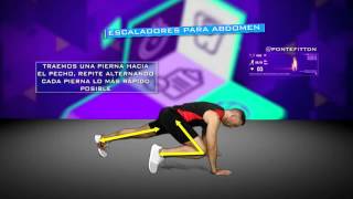 Escaladores para Abdomen con Diego Di Marco PonteFit [upl. by Beutler]