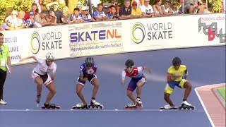 Heerde 2018  World Championships  500 sprint Senior Women Final [upl. by Ramilahs204]