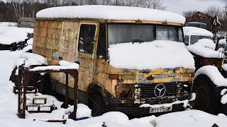 MercedesBenz 407D Cold Start After 12 Years 1080p [upl. by Aihseken849]