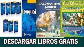 como bajar libros preuniversitarios gratis y muchos más [upl. by Bartlet]