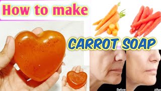 carrot soap  glowing skin  fairness soap [upl. by Linehan]