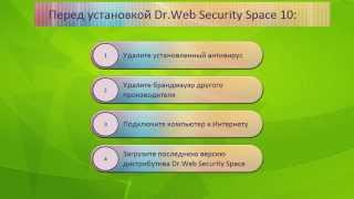 Активация серийного номера во время установки DrWeb Security Space 10 [upl. by Atinyl289]