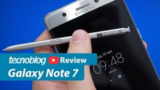 Galaxy Note 7  Review Tecnoblog [upl. by Macdougall]