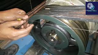 AHU motor pully amp blower pully alignment [upl. by Isaiah]