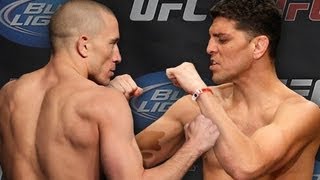 Nick Diaz to GSP quotCHECK IT OUT MOTHERFCKERquot [upl. by Anastasio]