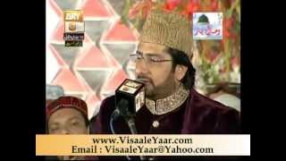 Tasleem Sabri Manazara Eidgah Sharif Mehfil Milad 22413By Visaal [upl. by Ekihc]