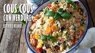 COUS COUS CON VERDURE fatto in casa  Marianna Pascarella [upl. by Preston]