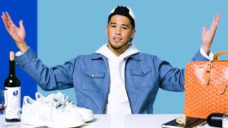 10 Things Devin Booker Cant Live Without  GQ Sports [upl. by Nomannic]