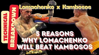 Why Lomachenko Beat Kambosos  Breakdown amp Analysis [upl. by Boothe]