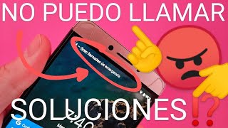 📱📶 QUÉ HACER si tu MÓVIL dice SOLO LLAMADAS de EMERGENCIA SOLUCIÓN 2024❓❕ [upl. by Hsinam]