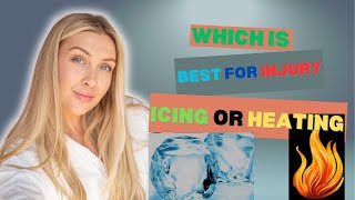 Which is best for injury  Icing or Heating  No more Confusion  Answer in the video [upl. by Erdnaek]