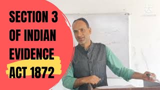 section 3 of indian evidence act 1872 Fact in issue Relevant Relevancy and Admissibility lec1 [upl. by Ayouqes942]