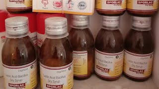 Lactic Acid Bacillus Dry SyrupSPORLAC dry syrup दस्त के लिए कारगर [upl. by Aisak462]