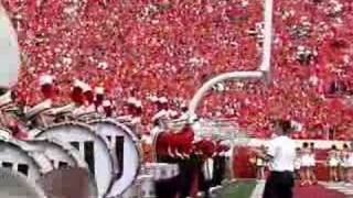 Wisconsin Badger band endzone [upl. by Linnie]