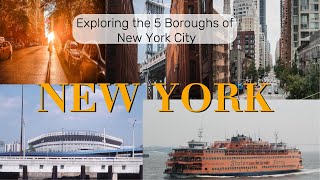 Exploring the 5 Boroughs of New York City Best  Top Place  Most Visited [upl. by Htesil]