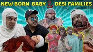 New Born Baby amp Desi Families  Unique MicroFilms  Comedy Skit  UMF [upl. by Eirojram]