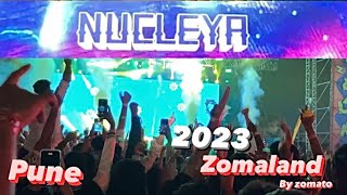 NUCLEYA LIVE IN ZOMALAND PUNE 2023  zomaland  zomaland nucleya [upl. by Nwahsed]