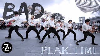 KPOP IN PUBLIC  ONE TAKE PEAK TIME Christopher  Bad  DANCE COVER  ZAXIS FROM SINGAPORE [upl. by Roanne]