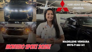 MONTERO SPORT 2025 AVAILABLE NA [upl. by Onahpets]