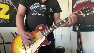 Gibson Les Paul  greeny vs ice tea burst [upl. by Arimahs]