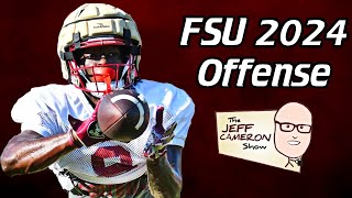 FSU Football  Early Look at the 2024 FSU Offense  Jeff Cameron Show  Warchant TV FSU [upl. by Garbe]