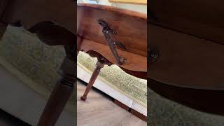 Antique Walter of Wabash coffee table Stunningly Refinished [upl. by Annirak539]