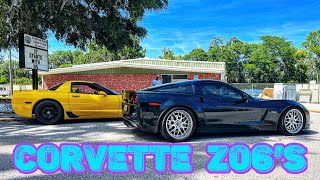 I brought out both Corvette Z06’s  Cammed C6 Z06 and C5 Z06 personal comparison [upl. by Yllah]