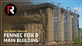 Fennec Fox amp Main Building  The Desert Pavilion Ep 1  Planet Zoo Tour [upl. by Hoo]